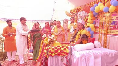 Photo of काछा बोधराम आयोजित श्रीमद्भागवत कथा सुनने को लेकर श्रद्धालुओं की उमड़ी भीड़
