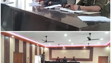 Photo of पट्टी एसडीएम ने ब्लॉक सभागार में की बैठक