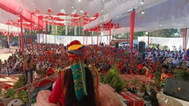 Photo of सदहा : श्रीमदभागवत कथा के आखिरी दिन उमड़ा श्रद्धालुओं का मेला