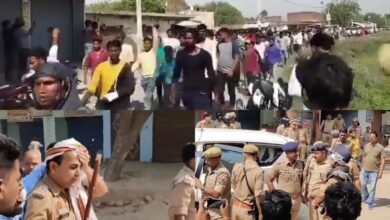 Photo of युवती की संदिग्ध मौत के बाद बवाल, पुलिस-ग्रामीणों के बीच झड़प