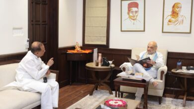 Photo of राजधानी में पूर्व मंत्री मोती सिंह की गृह मंत्री अमित शाह से शिष्टाचार भेंट