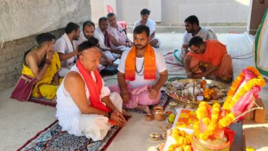 Photo of श्री छोटी अयोध्या धाम में प्राण प्रतिष्ठा महोत्सव का शुभारंभ