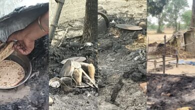 Photo of नए कोतवाल के आते ही फूंकी गरीब की झोपड़ी, गृहस्थी जलकर राख