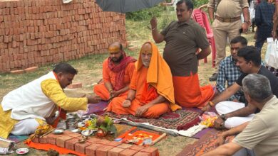 Photo of टीकरमाफी आश्रम में बनेगा भव्य लक्ष्मी नारायण मंदिर, स्वामी ब्रह्मचारी महाराज ने किया नींव पूजन