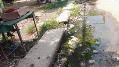 Photo of जलभराव से परेशान लोग, नाली निर्माण की उठी मांग
