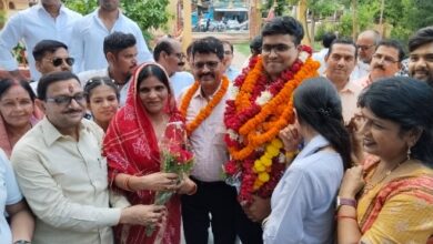 Photo of आईएएस बने सौम्य शर्मा का चिलबिला में हुआ भव्य स्वागत